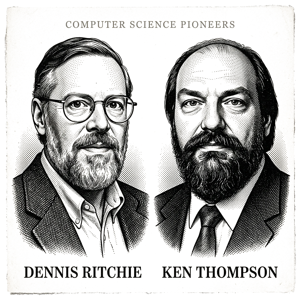 Ken Thompson & Dennis Ritchie